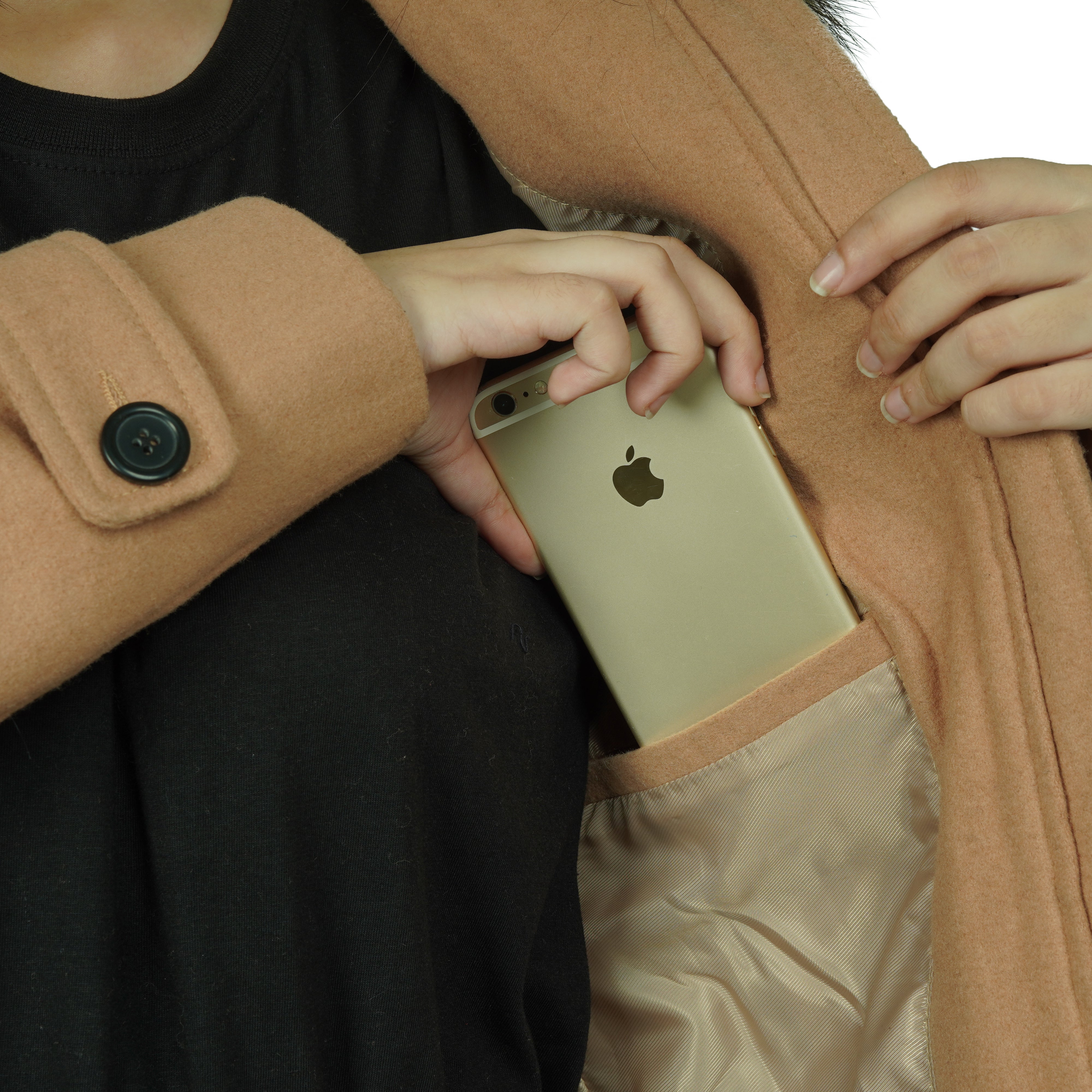 The Chelsea Duffle Coat Women - Camel